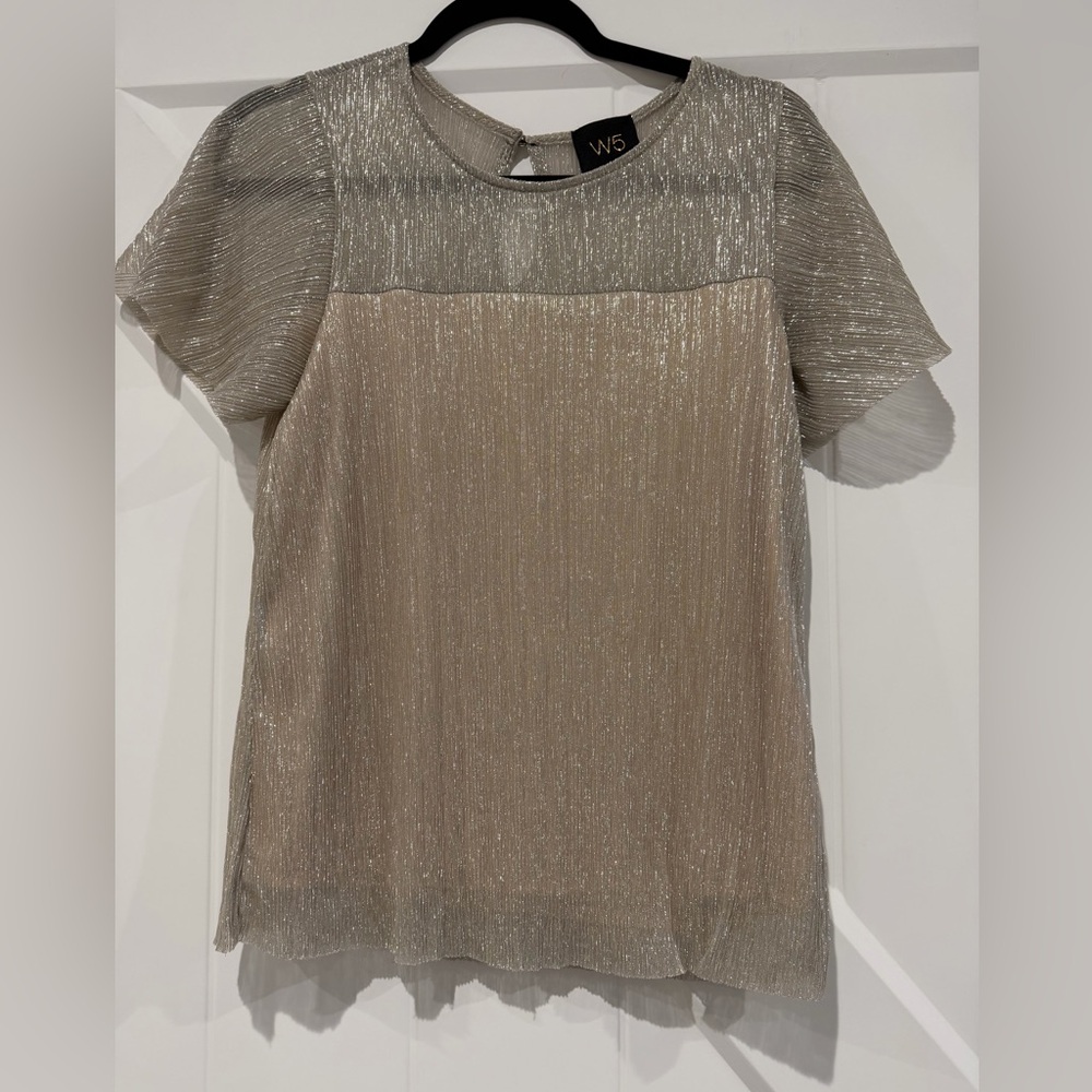 W5 Metallic Sheen Women's Blouse